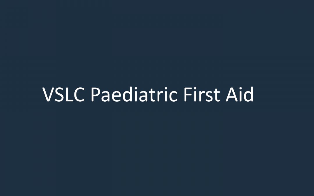 VSLC Paediatric First Aid