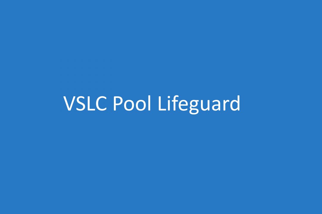 VSLC Pool Lifeguard