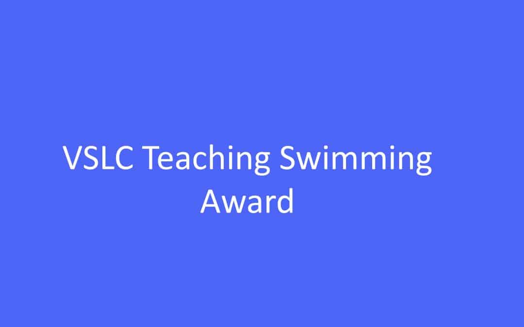 Teaching Swimming Award