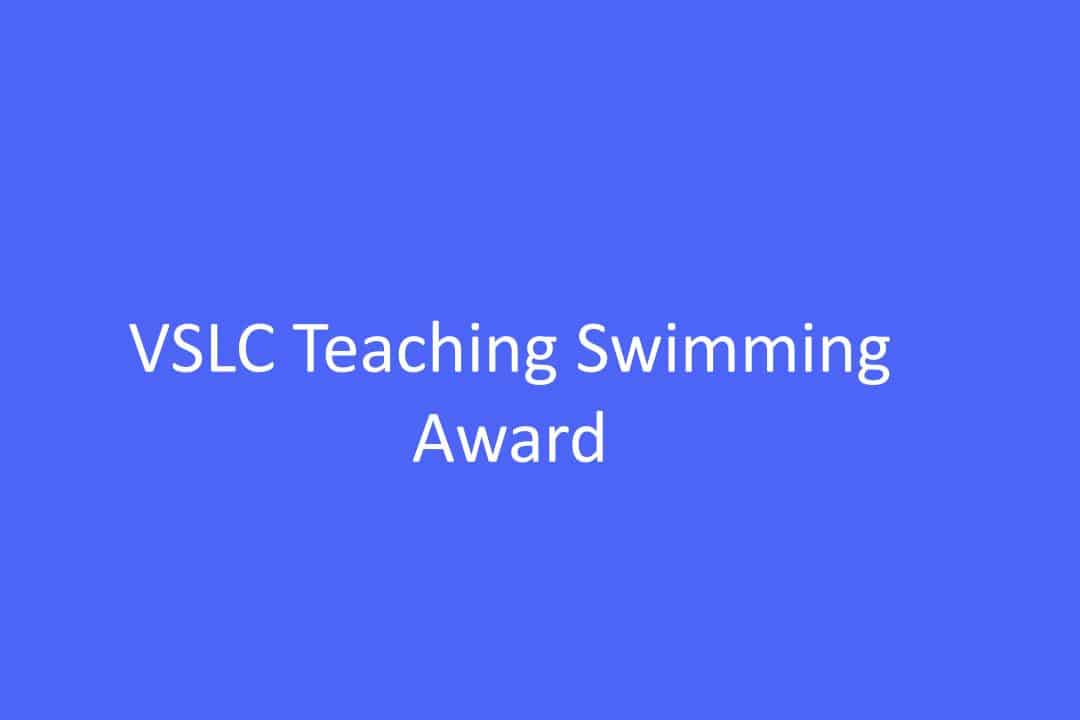 Teaching Swimming Award